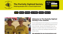 Desktop Screenshot of partsight.org.uk